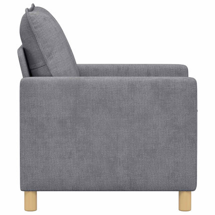 Soffa Ljusgrå 76 x 81 x 87,5 cm Polyester