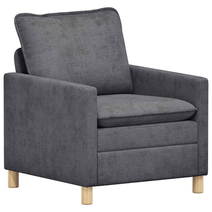 Soffa Mörkgrå 76 x 81 x 87,5 cm Polyester
