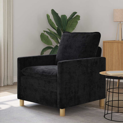 Soffa Svart 76 x 81 x 87,5 cm Polyester
