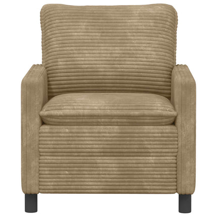 Soffa Taupe 76 x 81 x 87,5 cm Polyester
