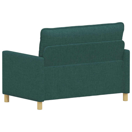 Soffa Mörkgrön 126 x 81 x 87,5 cm Tyg