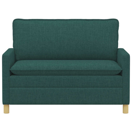 Soffa Mörkgrön 126 x 81 x 87,5 cm Tyg