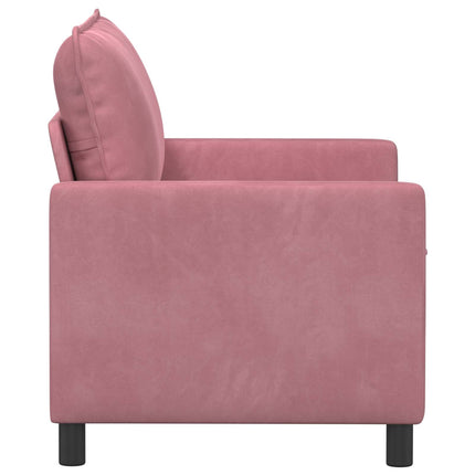 Soffa Rosa 126 x 81 x 87,5 cm Sammet