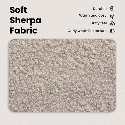 Soffa Ljusgrå 126 x 81 x 87,5 cm Tyg