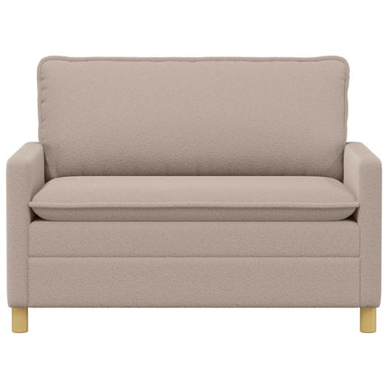 Soffa Ljusgrå 126 x 81 x 87,5 cm Tyg