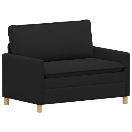 Soffa Svart 126 x 81 x 87,5 cm Tyg