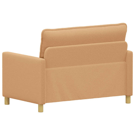 Soffa Beige 126 x 81 x 87,5 cm Tyg