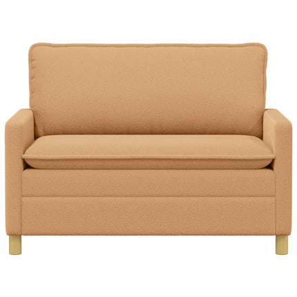 Soffa Beige 126 x 81 x 87,5 cm Tyg