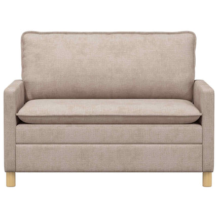 Soffa Beige 126 x 81 x 87,5 cm Polyester