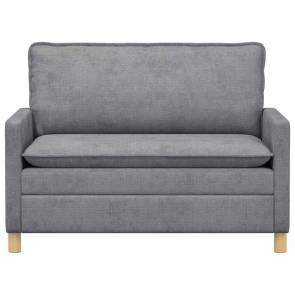 Soffa Ljusgrå 126 x 81 x 87,5 cm Polyester