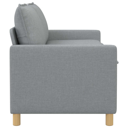Soffa Ljusgrå 156 x 81 x 87,5 cm Tyg