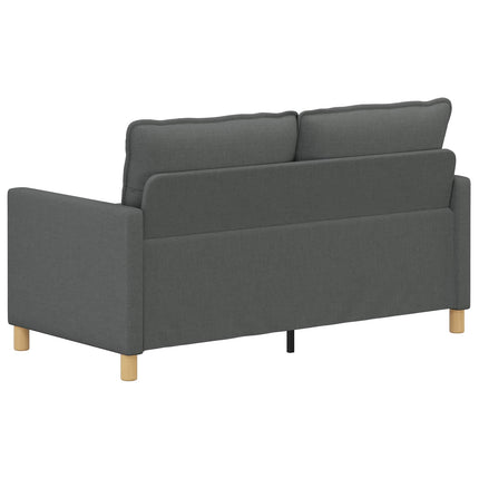 Soffa Mörkgrå 156 x 81 x 87,5 cm Tyg