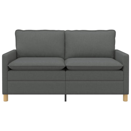 Soffa Mörkgrå 156 x 81 x 87,5 cm Tyg