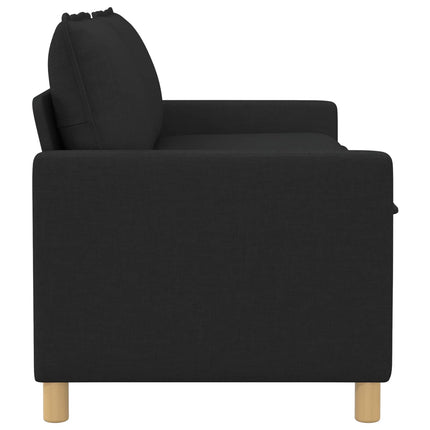 Soffa Svart 156 x 81 x 87,5 cm Tyg