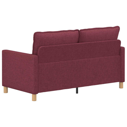 Soffa Vinröd 156 x 81 x 87,5 cm Tyg