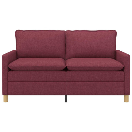 Soffa Vinröd 156 x 81 x 87,5 cm Tyg