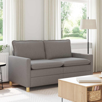 Soffa Taupe 156 x 81 x 87,5 cm Tyg