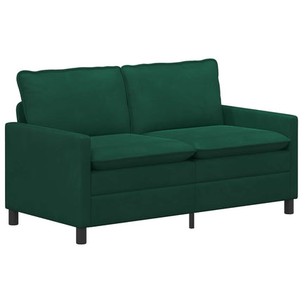 Soffa Mörkgrön 156 x 81 x 87,5 cm Sammet