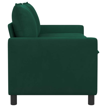 Soffa Mörkgrön 156 x 81 x 87,5 cm Sammet