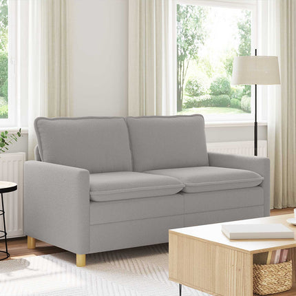 Soffa Ljusgrå 156 x 81 x 87,5 cm Tyg