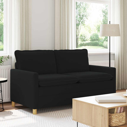 Soffa Svart 156 x 81 x 87,5 cm Tyg
