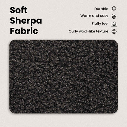 Soffa Svart 156 x 81 x 87,5 cm Tyg