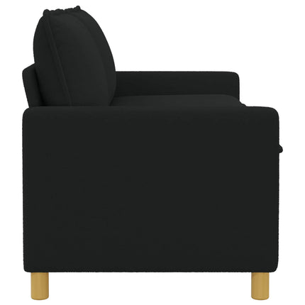 Soffa Svart 156 x 81 x 87,5 cm Tyg