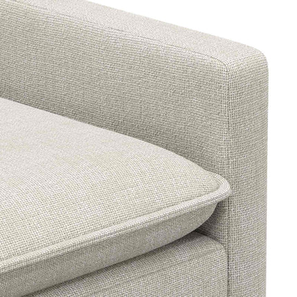 Soffa Gräddvit 156 x 81 x 87,5 cm Polyester