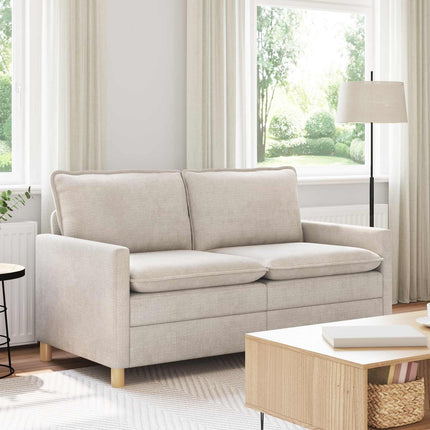 Soffa Gräddvit 156 x 81 x 87,5 cm Polyester