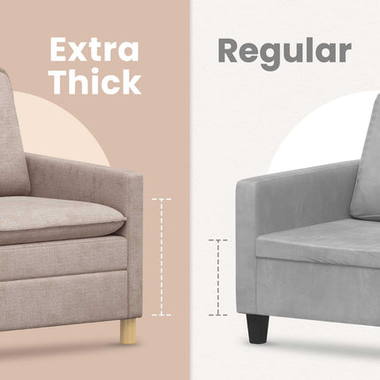 Soffa Beige 156 x 81 x 87,5 cm Polyester