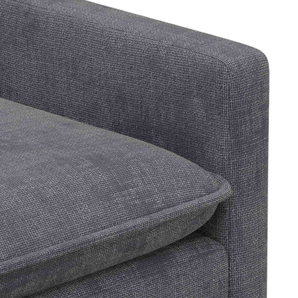 Soffa Mörkgrå 156 x 81 x 87,5 cm Polyester