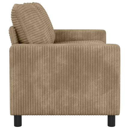 Soffa Taupe 156 x 81 x 87,5 cm Polyester