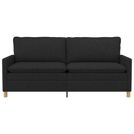 Soffa Svart 196 x 81 x 87,5 cm Tyg