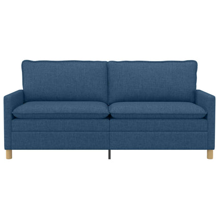 Soffa Blå 196 x 81 x 87,5 cm Tyg