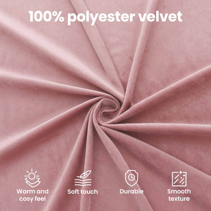 Soffa Rosa 196 x 81 x 87,5 cm Sammet