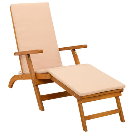 Reclining och Fällbar Solstol 55 x 146 x 91 cm