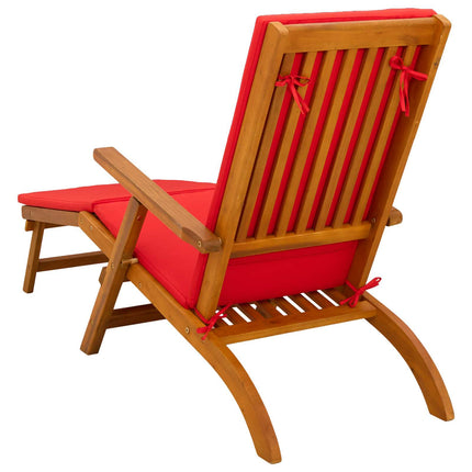 Reclining och Fällbar Solstol 55 x 146 x 91 cm