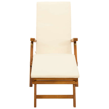 Reclining och Fällbar Solstol 2 pcs 55 x 146 x 91 cm