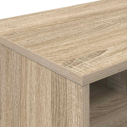Sängskåp 2 pcs Sonoma-ek 66 x 35 x 48 cm Konstruerat trä