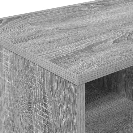 Sängskåp 2 pcs Grå Sonoma 66 x 35 x 48 cm Konstruerat trä