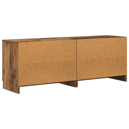 Sängskåp 2 pcs Gammalt trä 66 x 35 x 48 cm Konstruerat trä