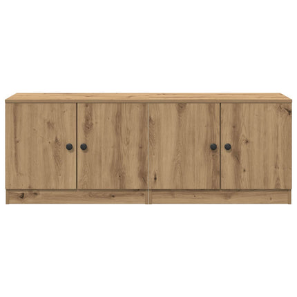 Sängskåp 2 pcs Artisan-ek 66 x 35 x 48 cm Konstruerat trä