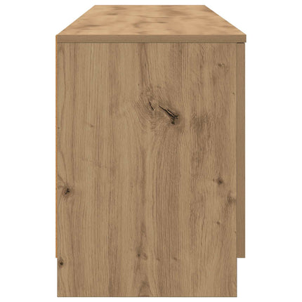 Sängskåp 2 pcs Artisan-ek 66 x 35 x 48 cm Konstruerat trä