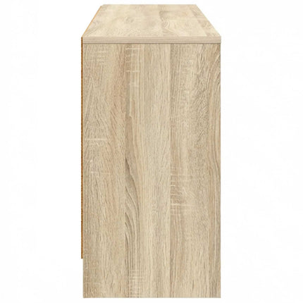 Sängskåp 2 pcs Sonoma-ek 66 x 33 x 48 cm Konstruerat trä