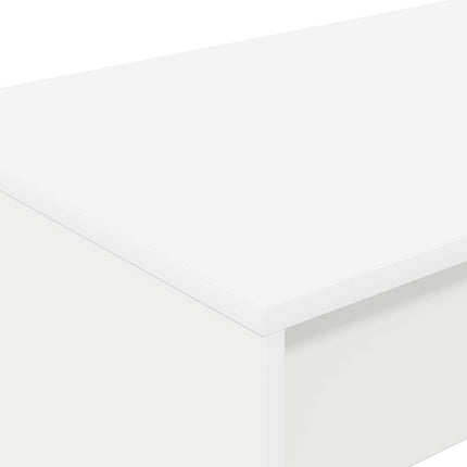 Skrivbord för säng Vit Konstruerat trä 100 x 45 x 75 cm