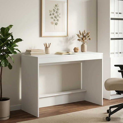 Skrivbord för säng Vit Konstruerat trä 100 x 45 x 75 cm