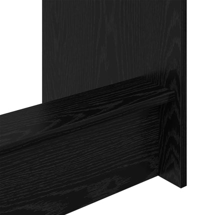 Skrivbord för säng Svart ek Konstruerat trä 100 x 45 x 75 cm