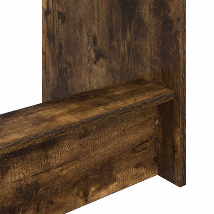 Skrivbord för säng Rökt ek Konstruerat trä 100 x 45 x 75 cm