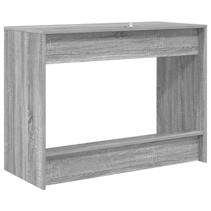 Skrivbord för säng Grå Sonoma Konstruerat trä 100 x 45 x 75 cm