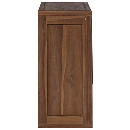 Badrumssidekabinett Naturlig 45 x 30 x 70 cm Massivt teakträ